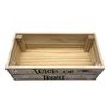 Natural Wood Candy Storage Box for Halloween Parties Durable Handcrafted Home Organization