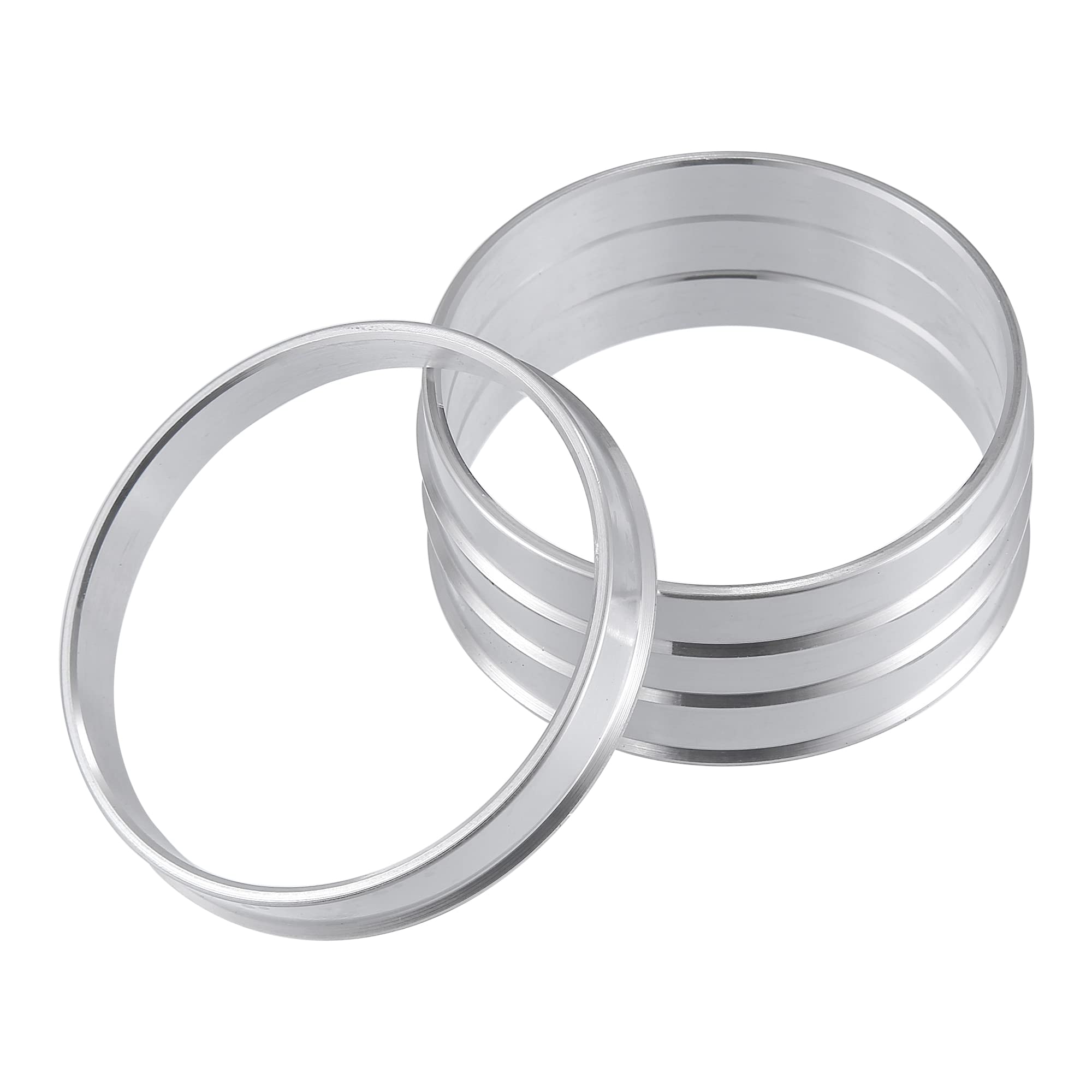 

X AUTOHAUX Hub Ring 68mm/63.4mm Wheel Hub Ring Hub Centric Ring Hub Center Ring 68-63.4mm срібний