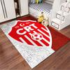 Red Shield CRT Soccer Emblem Suitable As a Non-slip Mat for the Living Room or Bedroom Sofa