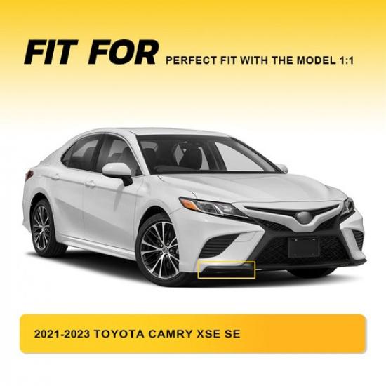 Right Bumper Lower Front Grille Molding Cover Trim Fit 21-23 Toyota Camry XSE SE