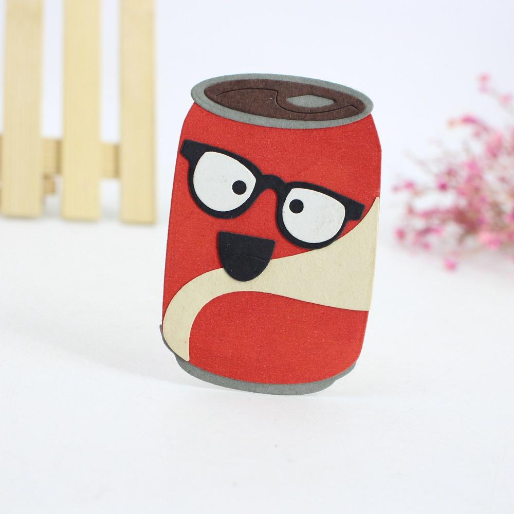 Cola Cans Cutting Dies Metal Stencil DIY Scrapbooking Album Paper Card Embossing Craft Die Cut Drink