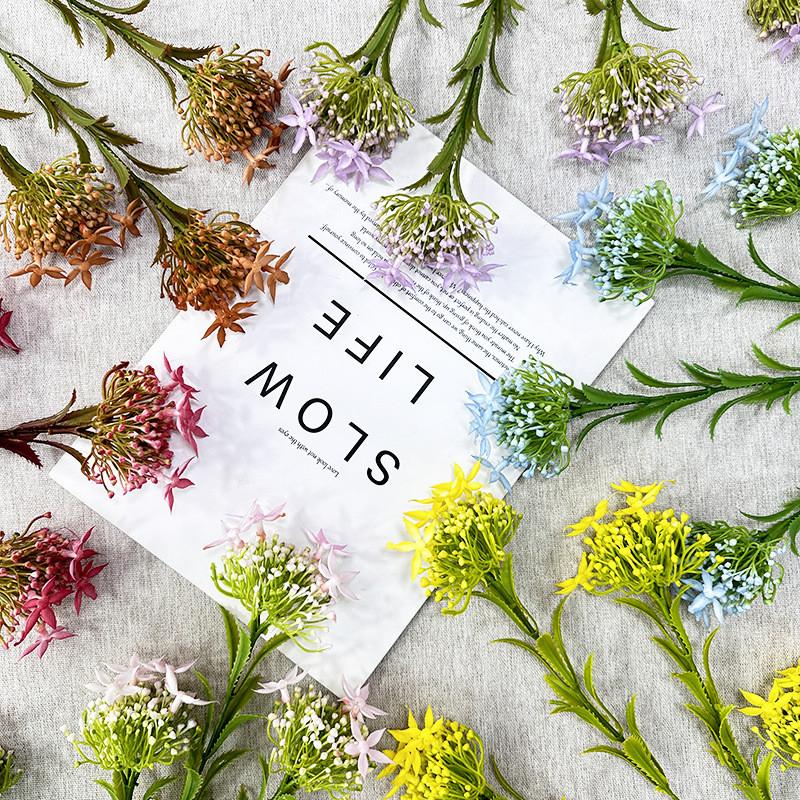 Artificial Shenandoah Flower Decoration For Wedding Photography Display Art