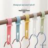 Windproof Clothesline Clip: Non-Slip, Automatic Snap Hanger for Drying and Fixing