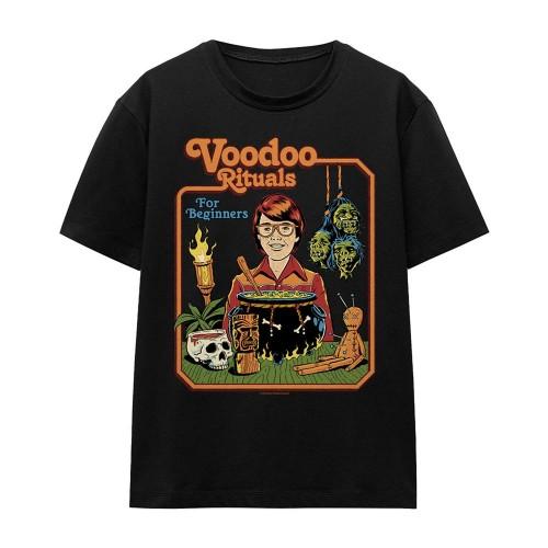 Steven Rhodes Womens/Ladies Voodoo Rituals For Beginners T-Shirt