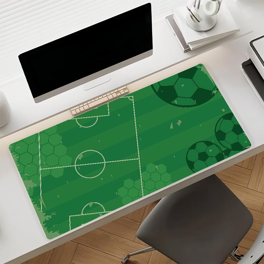 Football Field Mouse Pad Anti Slip Rubber Edge Locked Thickened Laptop Gaming Desk Mat