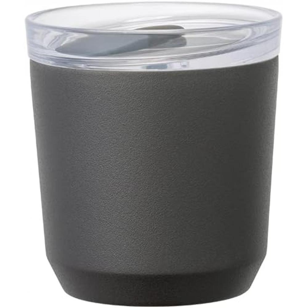 KinTo  KinTo  Стакан для напитков To Go 240 мл с пробкой Черный 20436 240 мл с пробкой Черный