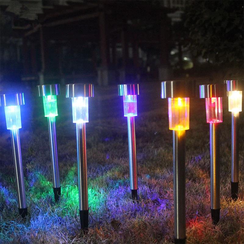 Waterproof LED Solar Garden Stake Light: Outdoor Lawn and Pathway Lighting