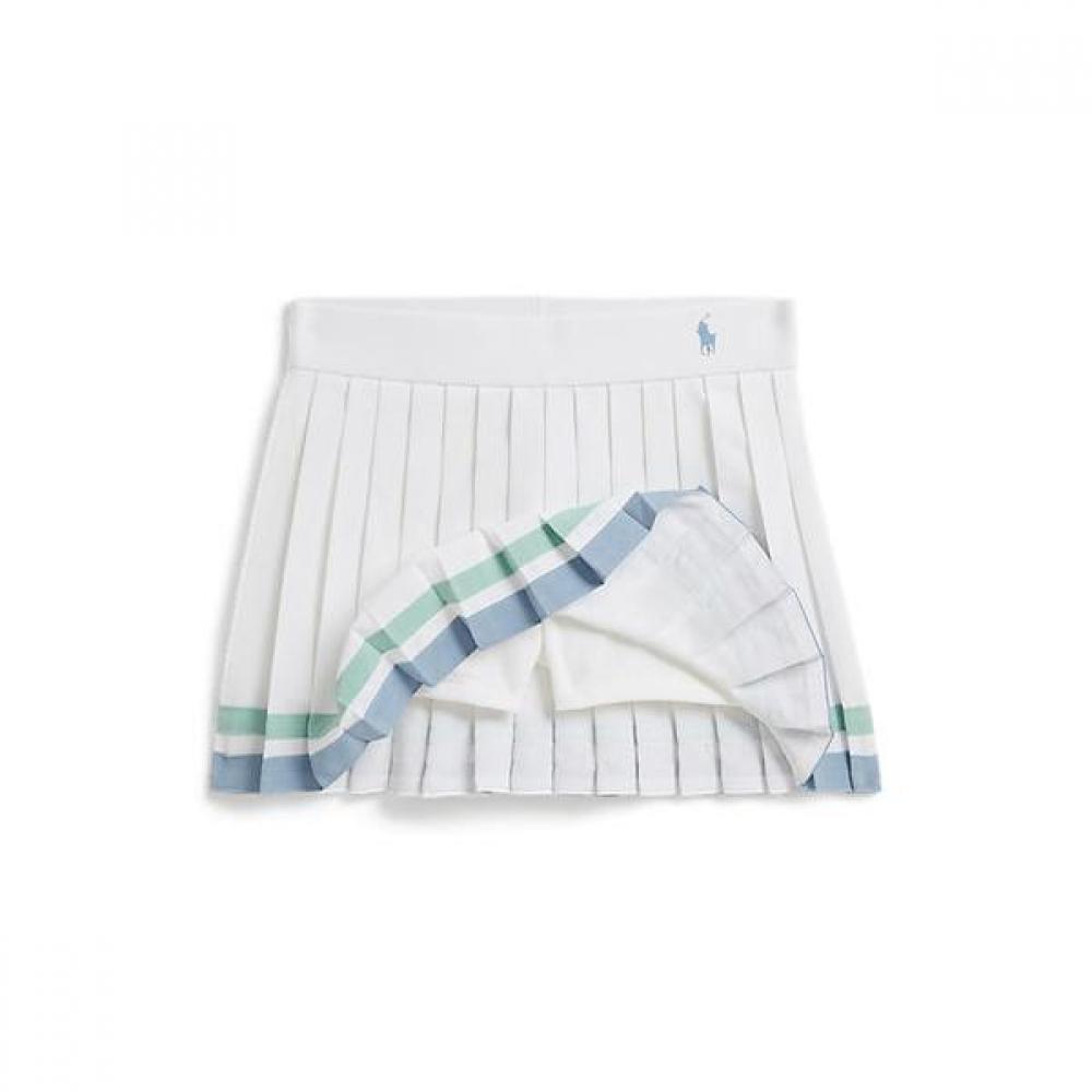 Polo Ralph Lauren Girls Striped Pleated Skirt  Cwposhor7620045100 