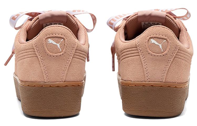 Women's Sneakers PUMA Vikky Platform Ribbon Pink/Brown Women's