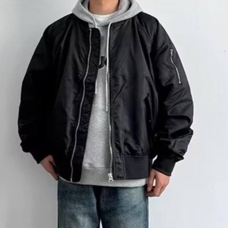 Cleanfit Vintage Fliegerjacke Herren S Lässiger Baseballmantel