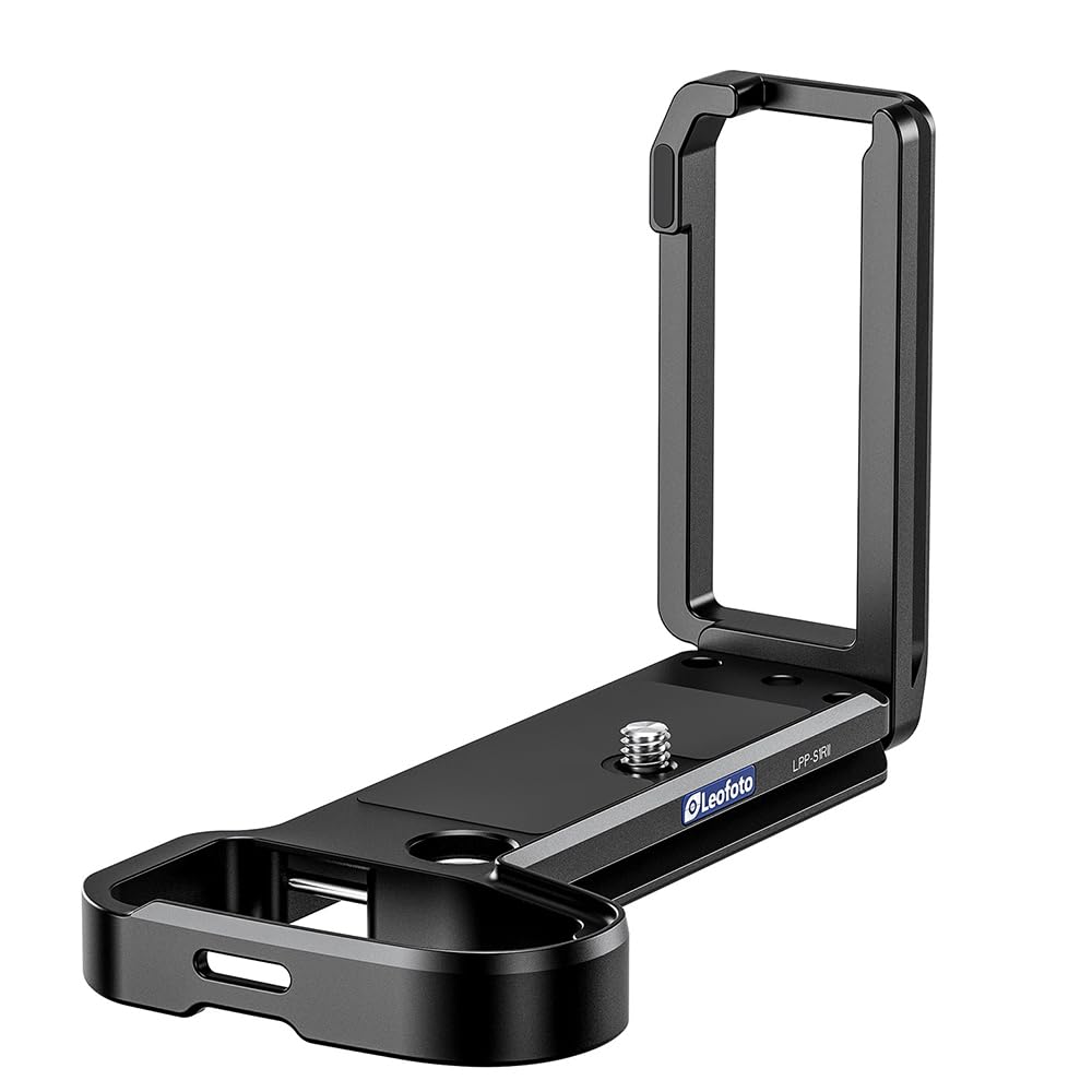 Leofoto Plate for LUMIX Machined from Quick Release Compatible LPP-S1RII L-Shaped S1RII/S1II/S1IIE, Arca-Swiss Compatible, 6061-T6 Aluminum,