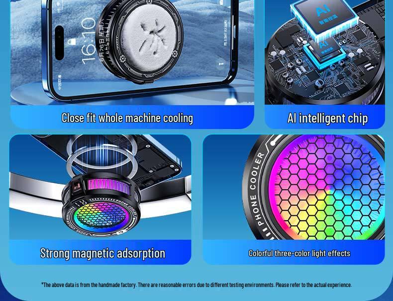 2026 TL10 AI Smart Mobile Cooler: Semiconductor Magnetic Suction, Four-Speed Freezable Temperature Control