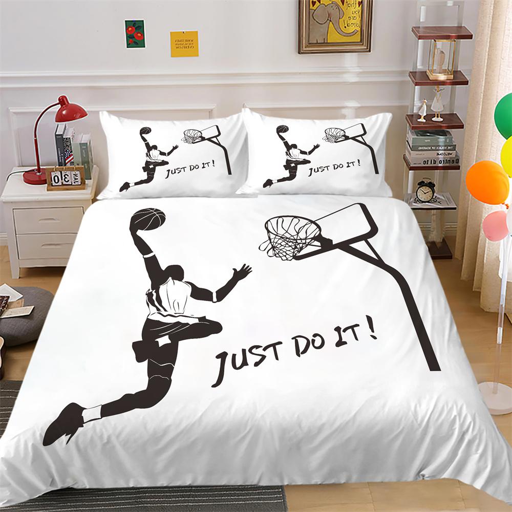 Pościel z nadrukiem w kulki Pokrowiec w pełnym rozmiarze Pościel dla chłopca Projekt Wysokiej klasy poliestrowa, fajna pościel do domu