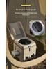 Portable Odor-Proof Folding Car Toilet and Trash Can for Outdoor and Self-Driving Tours