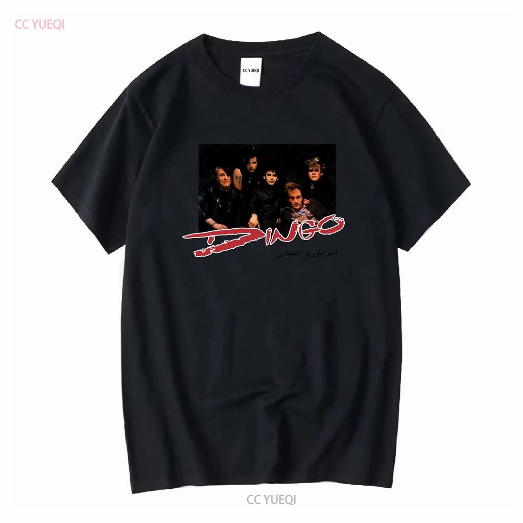 Dingo Band T Shirt Vintage 80s Finnish Glam Rock Album Tour Promo Very Rare Punk Cotton Small Long Or Short Sleeves Vintage