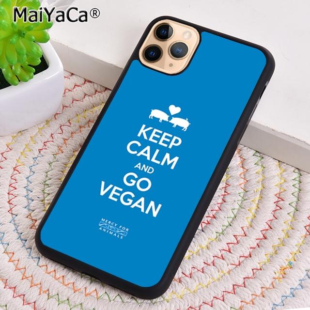 

Vegetarian VEGAN FOOD ANIMAL LOVE Phone Case For iPhone 17 Air 16 pro max 15 14 plus 12 13 Shell Cover coque iPhone 14pro max