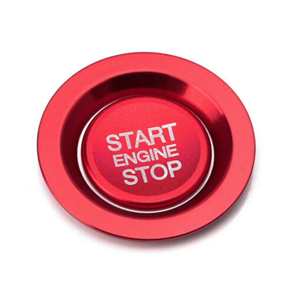 IPUDIS Car Start Stop Engine Ignition Push Button Ring Cover