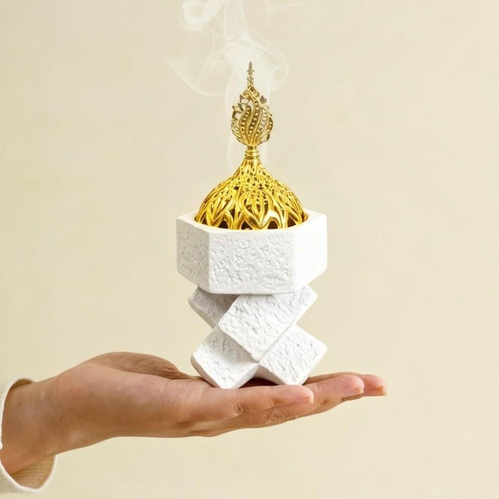 Antiker Nahöstlicher Räucherhalter Dekorative Arabische Räucherschale Heimdekoration