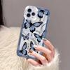 Beautiful Butterfly Flowers Clear Phone Case For Xiaomi 15 15T POCO X7 X6 X5 X4 X3 NFC GT F3 F5 M7 M4 M3 11 11T LITE Case Cover