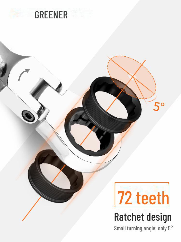 Green Forest Multi-Function Ratchet & Socket Wrench Set