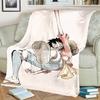 "ONE PIECE" Decor Flannel Blanket Warm for Bedrooms, Sofas, Chairs, Travel and Picnics