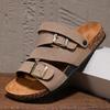 Classic Fashion New Men's Monk Strap Outdoor Cork Slippers Male Summer Open Toe Sandals Chanclas De Hombre