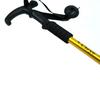 Aluminum Alloy Retractable Anti-Shock Walking Stick Outdoor Trekking Hiking Cane