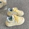 Platform white shoes women's new summer thin versatile casual board shoes with skirts mesh bread shoes