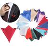 Suit Satin Plain Hanky Plain for Wedding Dress Party Solid Pocket Square Silk Hanky Handkerchief