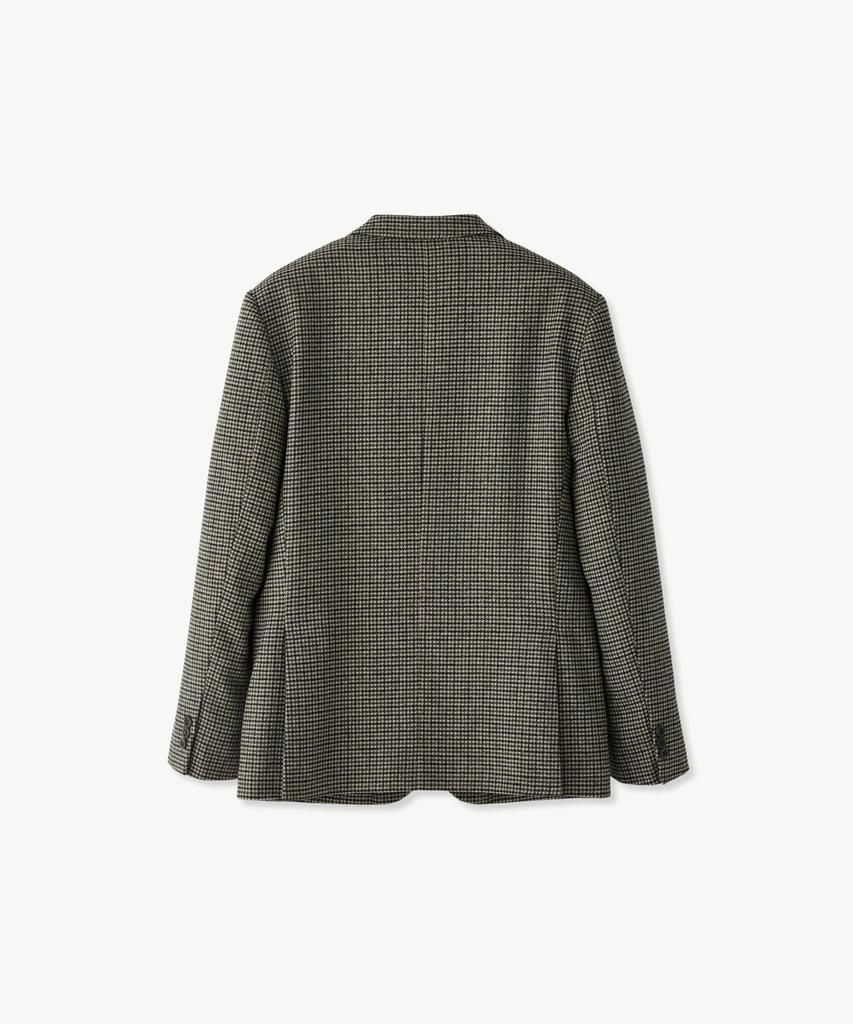 STCO Diems Hounds-Tooth Wool Jacket_Khaki (Classic Fit)_Djavd04Cck
