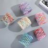 6pcs 660g/23.28oz Lafite Yarn Chunky Soft Crochet & Knitting  DIY Yarn for Amigurumi Cushions Bags Ribbon Crafts Vibrant Yarn Bundle
