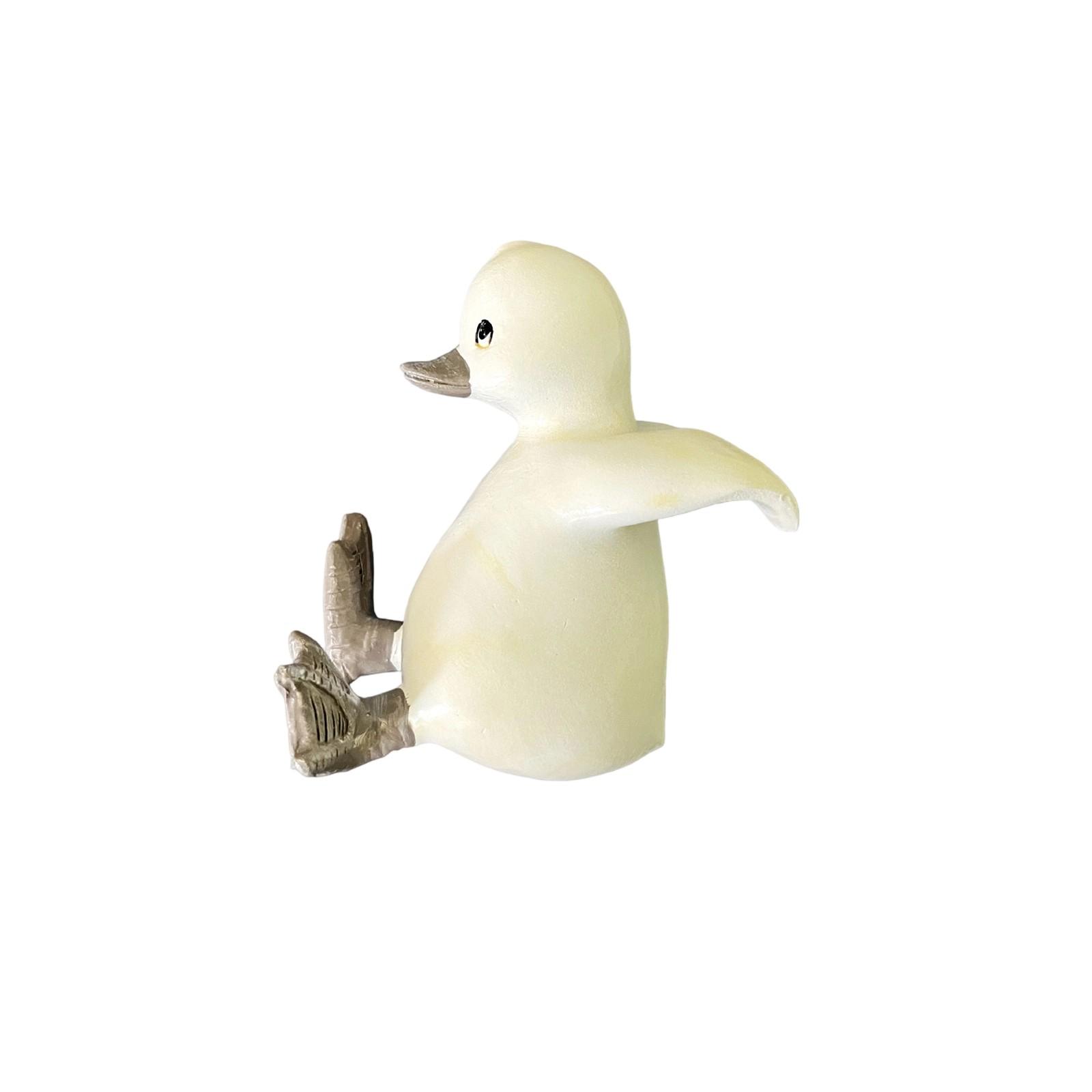 

Duckling Pot Hanging Outdoor Courtyard Fence Glass Fish Tank Hanging Decoration Resin Crafts One Size