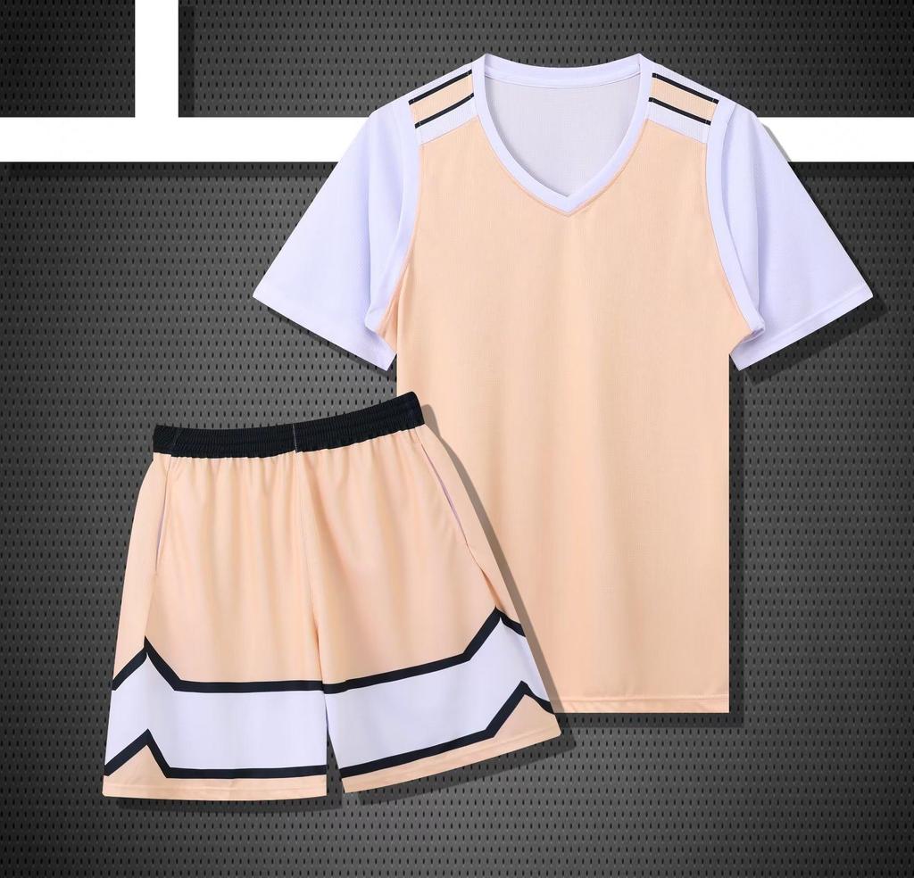 Unisex Basketball Uniform Set, Number Print, Dual-Pocket, 3XS-4XL