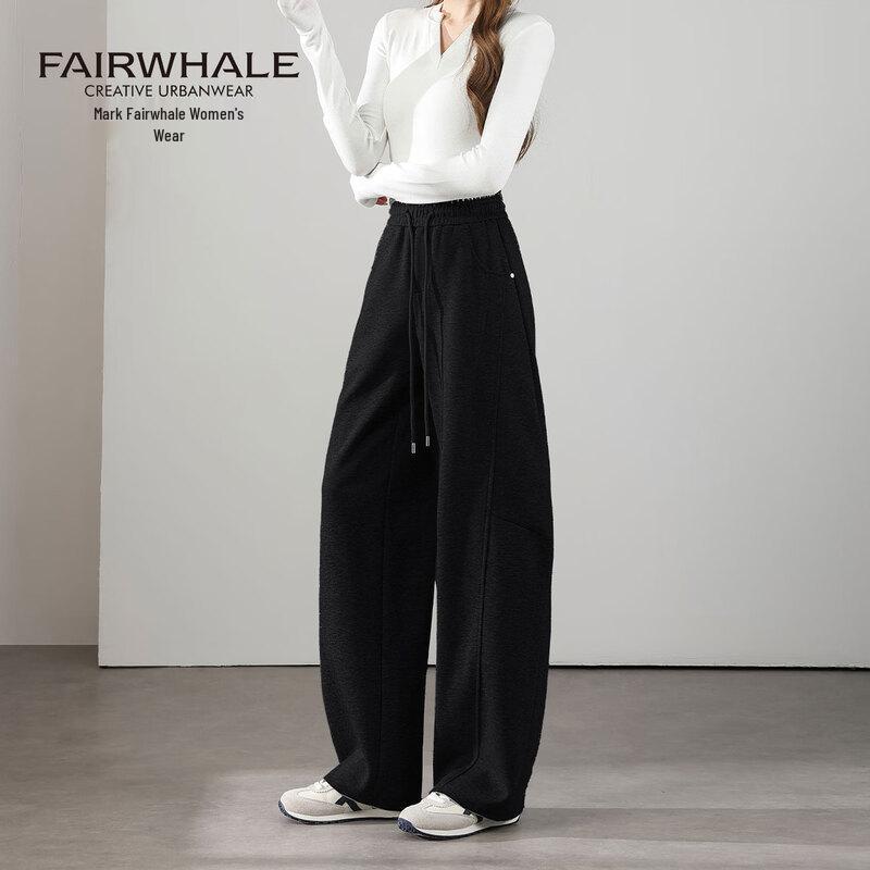 Women's High-Waist Wide-Leg Sweatpants