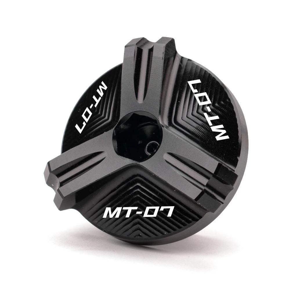 For Yamaha MT07 MT03 MT10 FZ07 FZ10 MT25 MT 03 07 10 25 Motorcycle Accessories Engine Oil Filler Cap Plug Cover Screw