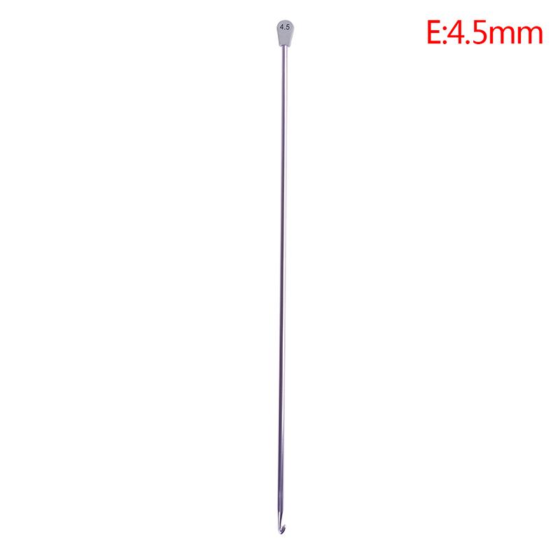 14 Size Afghan Crochet Hooks Aluminum Knitting Needles 2.5 To 11Mm Crochet Hook