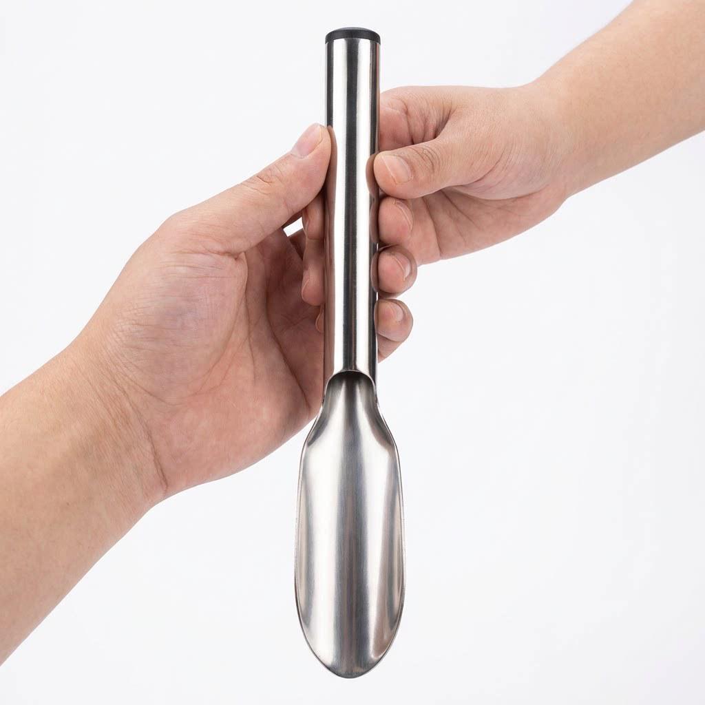 Stainless Steel Gardening Shovel for Digging Wild Vegetables and Soil