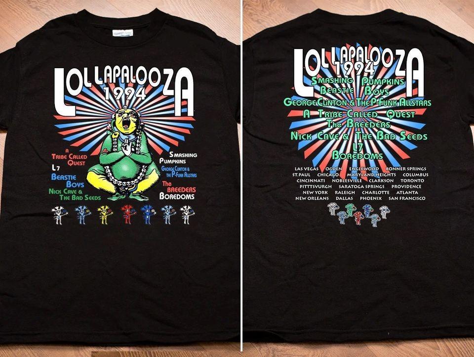Lollapalooza Tour 1994 T-Shirt, Lollapalooza Music Festival Shirt, Tribe Called Unisex T-Shirt S
