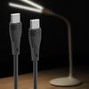 Type C To Type C 100W Collapsible  Data Cable Fast Speed Charge Cord Supports 480Mbps Transfer for Various Type C Gadgets