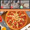 40*30cm Sliding Pizza Peel Shovel Removable Wooden Handle Pizza Spatula with Tarps Baking Tools Drop