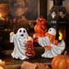 Halloween Resin Figurine for Home Decor and Tabletop Display