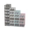Thickened Double-Frame Transparent Shoe Storage Box - Dustproof & Moistureproof Shoe Rack for Home or Dorm