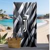 Juventus FC Printed Beach Towel Quick Dry Soft TowelPortable Large Rectangular Beach Blanket for Travel Swimming Pool