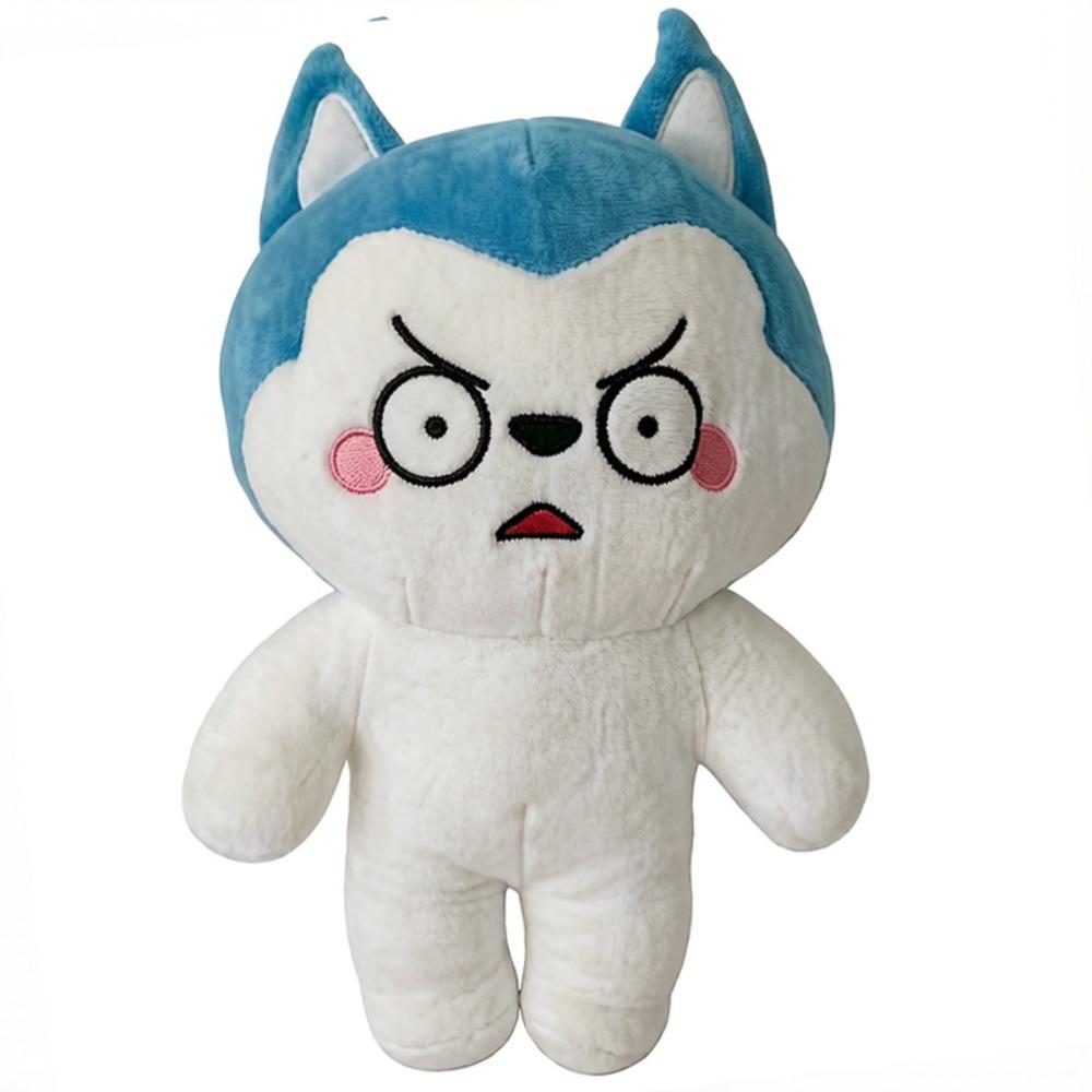 

Adorable Style HuskyLang Stuffed Doll Soft Material Stuffed Animal Pillow Girls Gift синій