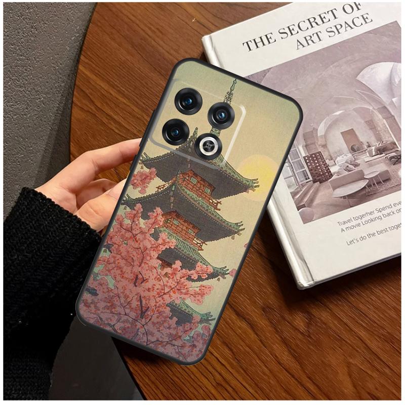 Japanese Wave Art Case For OnePlus 13s 13R 12R 10R 13 12 11 8T 10T Nord CE 4 3 2 Lite N10 N20 N30 Nord 5 Cover