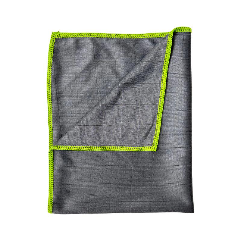 1PCS Carbon Microfiber Cleaning Cloth Lint Free Reusable Kitchen Dish Cloth Glass Window Polishing Streak Free Miracle Clean Rag