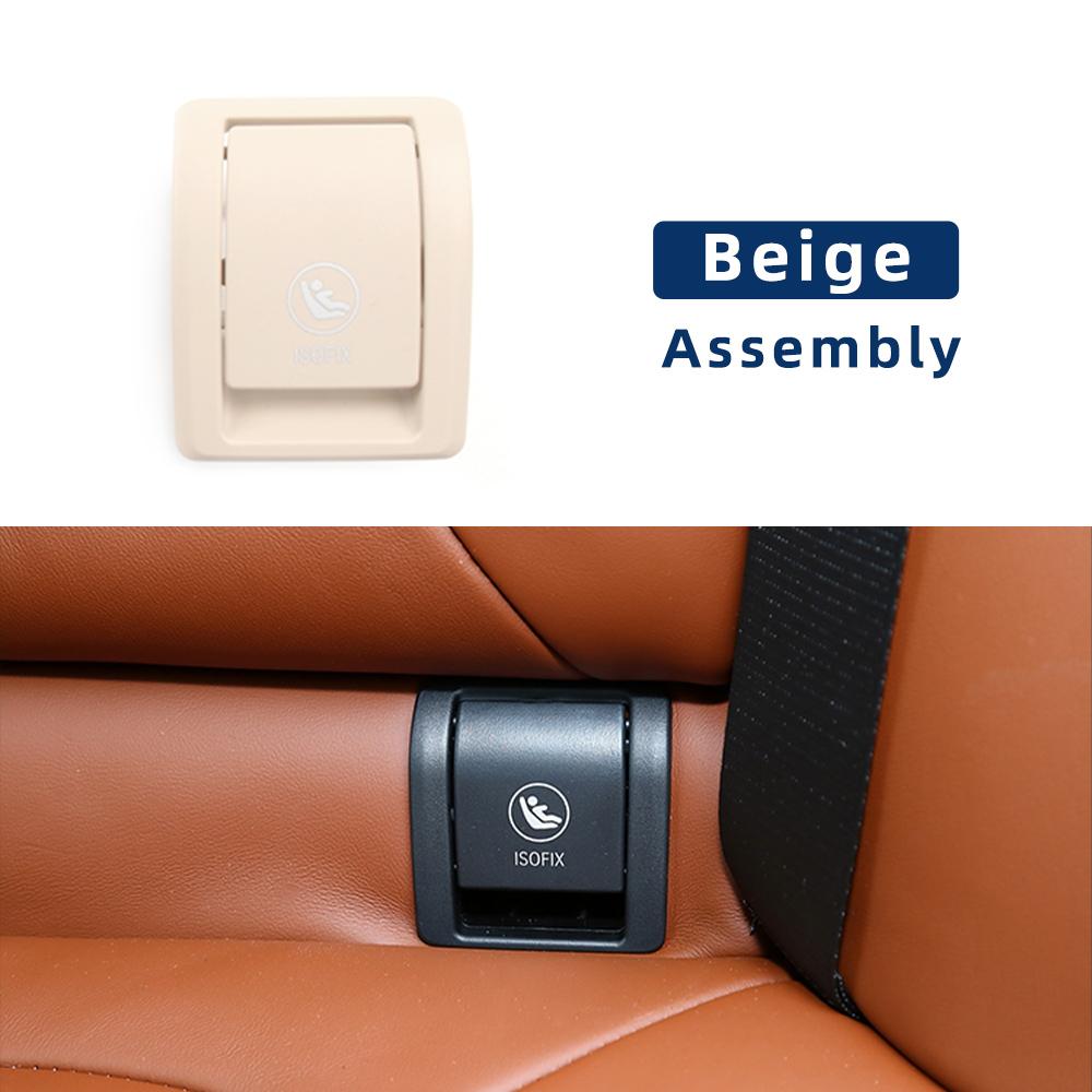 Car Rear Child Seat ISOFIX Fixing Cover for BMW X5 G05 X7 G07 Child Restraint Safety Belt Caps Replacement Parts