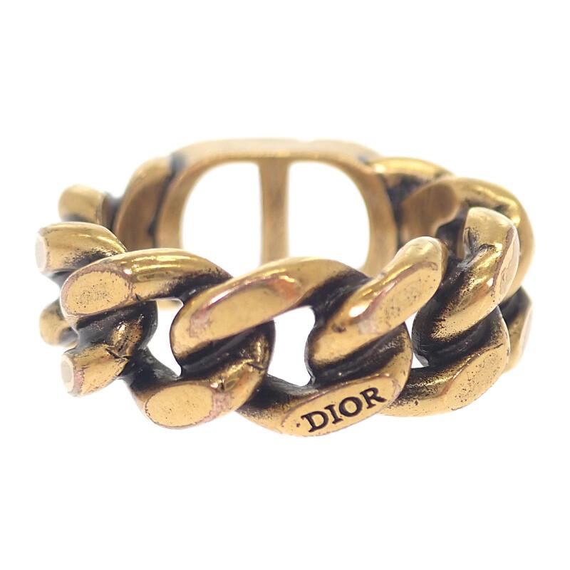 Dior R0939MTGMT #14(JP-Größe) L-Ring Gold Vergoldet Damen