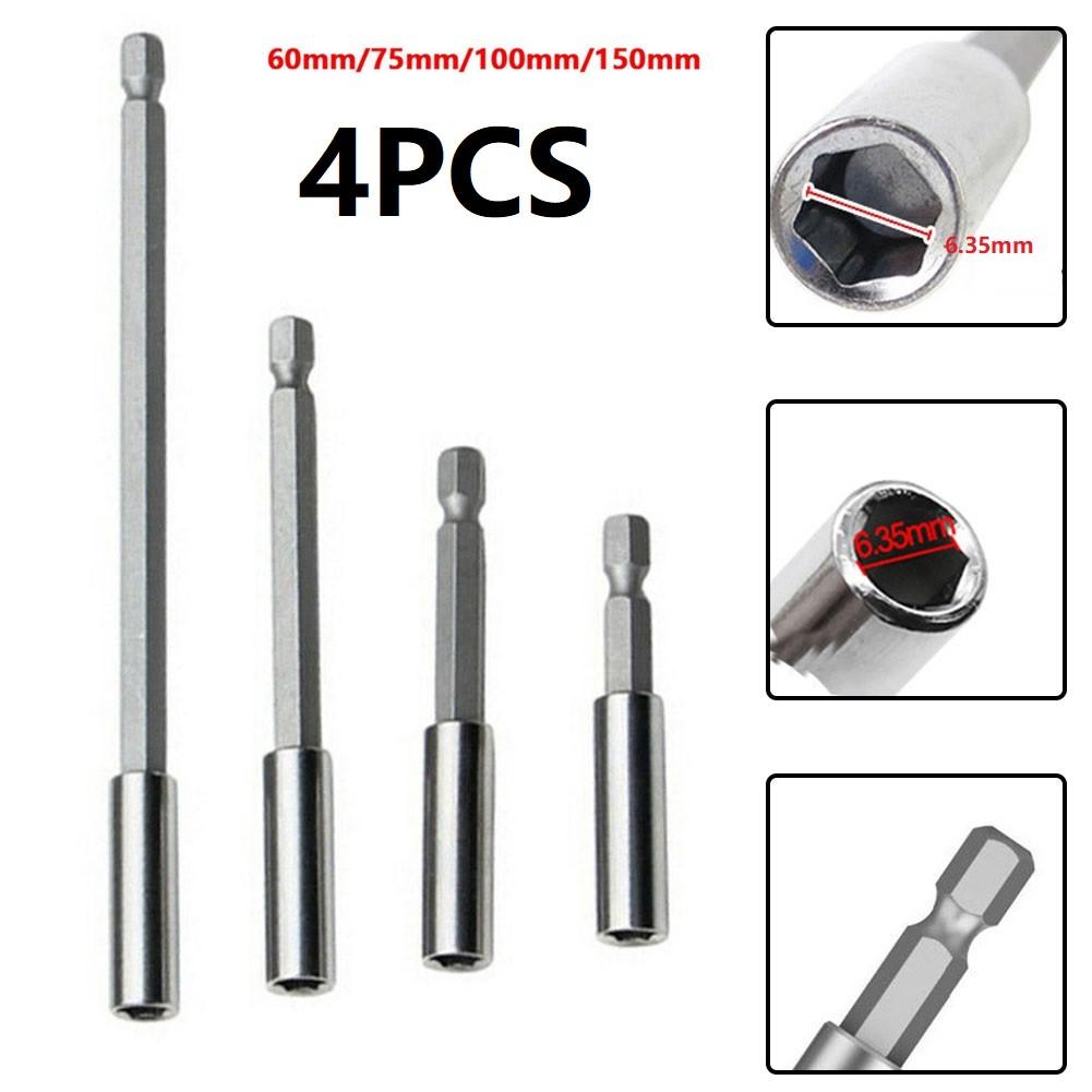 Screw Bits Extension Rod Hand Held Hex-shank Screwdriver