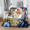 3D Kdrama Alchemy of Souls: Licht und Schatten TV HD Decke Weiche Warme Flanell Überwurfdecke für Bett Schlafzimmer Sofa Picknickdecke